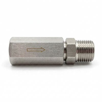Check Valve - 304 Stainless - 1/4" FPT X MPT (Alternate View 3)