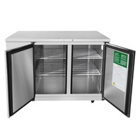 Atosa 48-in Stainless Steel Shallow Depth (24-1/2-in) Back Bar Cooler (Alternate View 2)
