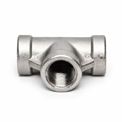 1/4" Stainless Steel NPT Tee (Alternate View 1)