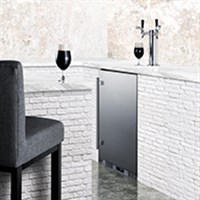 SUMMIT 24" Wide Dual Tap Built-In Indoor/Outdoor Commercial Beer Kegerator (Alternate View 6)