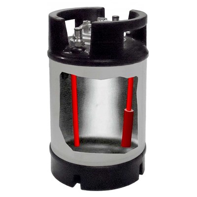 Carbonation Keg with Diffusion Stone - 2.5G (Alternate View 1)