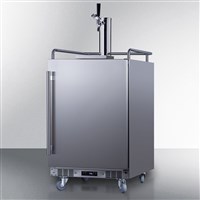 SUMMIT 24" Wide Single Tap Built-In Indoor/Outdoor Commercial Beer Kegerator (Alternate View 2)