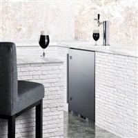 SUMMIT 24" Wide Single Tap Built-In Indoor/Outdoor Commercial Beer Kegerator (Alternate View 6)