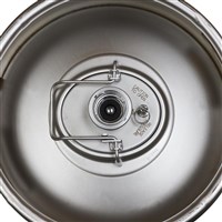 Hybrid Keg - 1/2 bbl (15.5 gal) Sanke Valve w/ Removable Corny-style Lid (Alternate View 3)