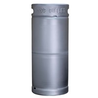Hybrid Keg - 1/6 bbl (5.17 gal) Sanke Valve w/ Removable Corny-style Lid (Alternate View 2)