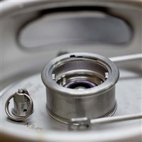 Hybrid Keg - 1/6 bbl (5.17 gal) Sanke Valve w/ Removable Corny-style Lid (Alternate View 3)