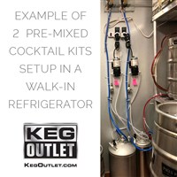 Pre-Mixed Cocktail Draft Dispensing Kit (without keg) (Alternate View 2)