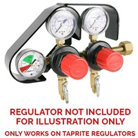 Taprite Dual Body Regulator Gauge Cage (Alternate View 2)