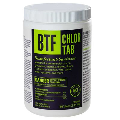 BTF Chlor-Tab Sanitizer (100 Tablets) / BTF Chlor-Tab Sanitizer (100 Tablets)