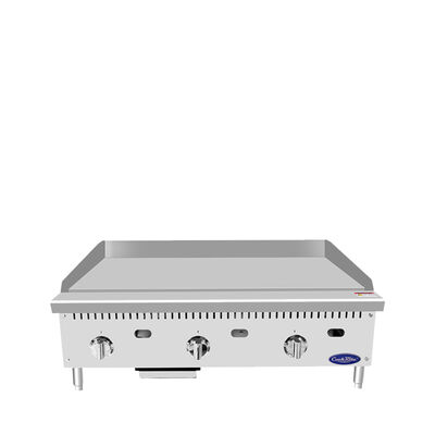 CookRite 24-in Countertop Thermo-Griddle w/ 50,000 BTU (1-in Thick Griddle Plate) (Alternate View 1)