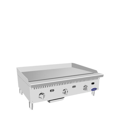 CookRite 24-in Countertop Thermo-Griddle w/ 50,000 BTU (1-in Thick Griddle Plate) (Alternate View 3)