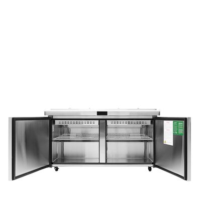 Atosa MSF8307GR-NTCV 60-Inch Mega Top Sandwich Prep Table (Alternate View 3)