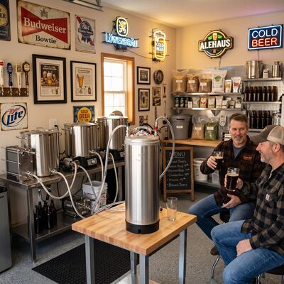 AEB 5 Gallon Ball Lock Keg (New Italian Keg) (Alternate View 2)