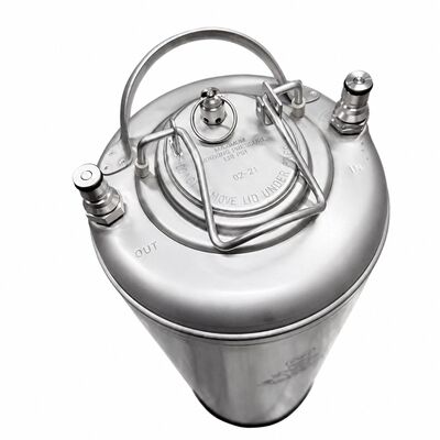 AEB 5 Gallon Ball Lock Keg (New Italian Keg) (Alternate View 4)