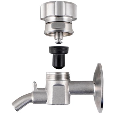 1.5" Tri-Clamp Sanitary Sample Valve - 304SS (Alternate View 4)