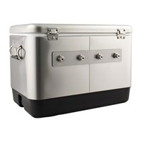 Komos™ Pro Stainless Steel Draft Jockey Box - 4 Faucet (Alternate View 5)