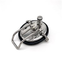 Corny Keg Lid with Ball Lock Gas In Post (Alternate View 1)
