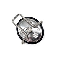 Corny Keg Lid with Ball Lock Gas In Post (Alternate View 3)