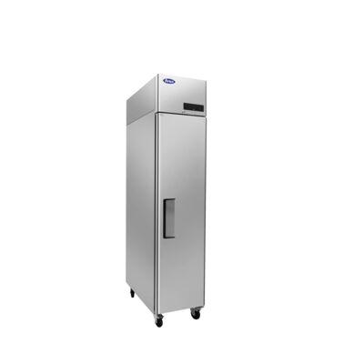 Atosa 17-3/4-Inch Slimline Top-Mount Reach-In Refrigerator, Solid Door (Left Hinge) (Alternate View 3)