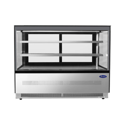 Atosa RDCS-60 60-Inch Square Glass Refrigerated Display Case (Alternate View 1)