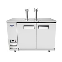 Atosa Dual Tower 4 Tap Draft Beer Kegerator (MKC58GR) / Atosa Dual Tower 4 Tap Draft Beer Kegerator