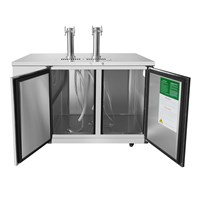 Atosa Dual Tower 4 Tap Draft Beer Kegerator (MKC58GR) (Alternate View 2)