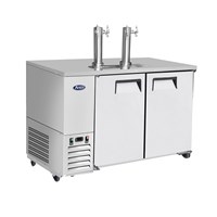 Atosa Dual Tower 4 Tap Draft Beer Kegerator (MKC58GR) (Alternate View 3)