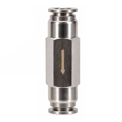 Stainless Steel Check Valve Push-In Fitting - 8 mm (5/16 in.) (Alternate View 3)