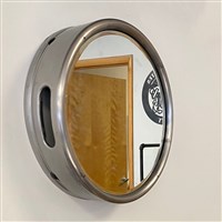 Keg Top Mirror Bar Bathroom Fixture (Alternate View 2)