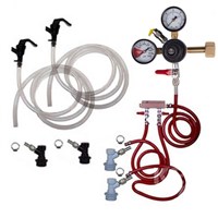 Basic Homebrew Keg Kit - Double Tap - BALL LOCK (Alternate View 1)