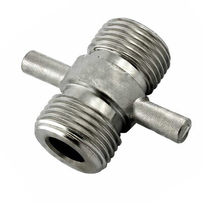 Winged Duplex Coupler - Male X Male Beer Threading / Winged Duplex Coupler - Male X Male Beer Threading