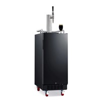 Compact Single Faucet Nitro Coffee Kegerator / 