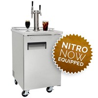 NitroNow Commercial Dual Faucet On-Demand Nitro Coffee & Iced Coffee Kegerator (Alternate View 2)