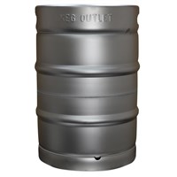 Hybrid 1/2 bbl Keg (15.5 gal) Sanke Valve w/ Removable Corny-style Lid (Full Pallet / 24 Kegs) (Alternate View 3)