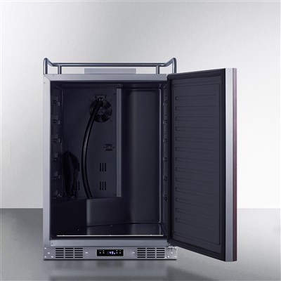 Summit Indoor/Outdoor Commercial Undercounter Panel Ready Kegerator (Alternate View 3)