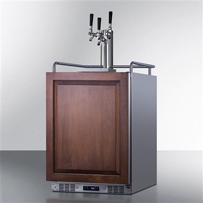 Summit Indoor/Outdoor Commercial Undercounter Panel Ready Kegerator (Alternate View 6)