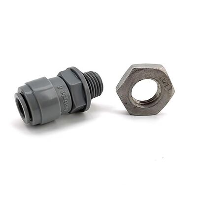 Duotight Push-In Bulkhead Fitting - 8mm (5/16") x 1/4" BSP (Alternate View 3)