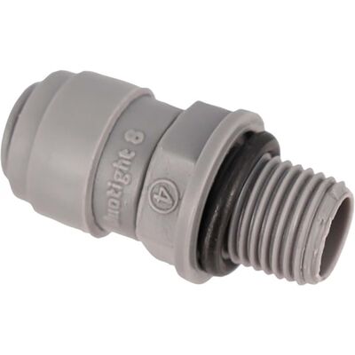 Duotight Push-In Bulkhead Fitting - 8mm (5/16") x 1/4" BSP (Alternate View 4)