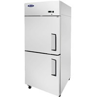 Atosa Upright Freezer / Divided Door, Left Hinged - Top Mount (Alternate View 4)
