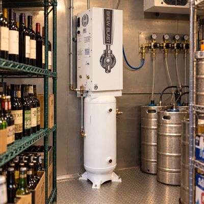 Tank Mounted Nitrogen Generator - BrewBlast 110CPH (Alternate View 2)