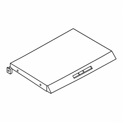 Atosa Lid for MPF8202GR (Right) & MPF8203GR (Left/Right) - 018202AJ02 (Alternate View 2)