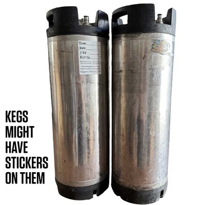&hairsp;Used (Not Cleaned) 5 Gallon Keg - Ball Lock Keg (Alternate View 3)