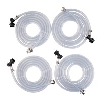 Connection Kit for Komos Draft Jockey Box - 4 Faucet Homebrew (Ball Lock) (Alternate View 3)