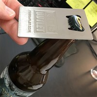 Stainless Steel Credit Card Bottle Opener (Alternate View 3)