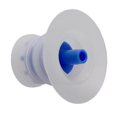 Cleaning Adapter for BIB - Screw On with Plastic Barb (QCD II, PCS, ENCORE) (Alternate View 2)