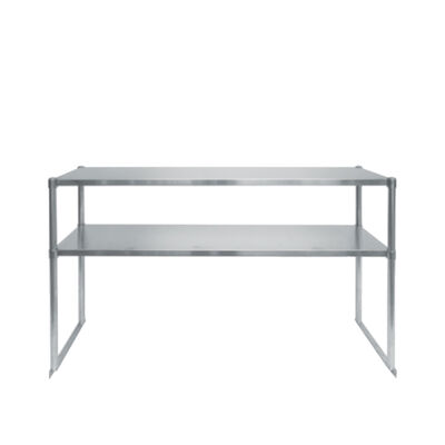 Atosa 44-in Pizza Prep Table Overshelf (Stainless Steel) / 44" Pizza Prep Table Overshelf (Stainless Steel)
