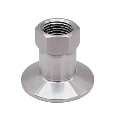 1.5" Tri-Clamp to 5/8" Female Thread (BSP / Standard Beer Nut/Coupler Thread) / 1.5" Tri-Clamp to 5/8" Male Thread (BSP)