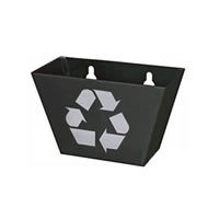Recycle Sign Bottle Cap Catcher - Black (Alternate View 1)