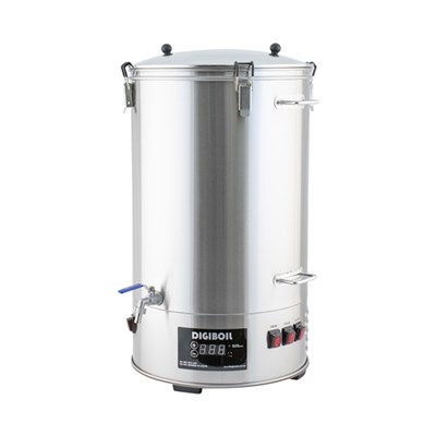 DigiBoil Electric Kettle w/ Digital Display and Dual Heating Elements (65L/17.1G/220V) (Alternate View 1)
