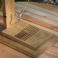 Limited Edition American Flag Tabletop Ring & Hook Game (Laser Engraved) (Alternate View 5)